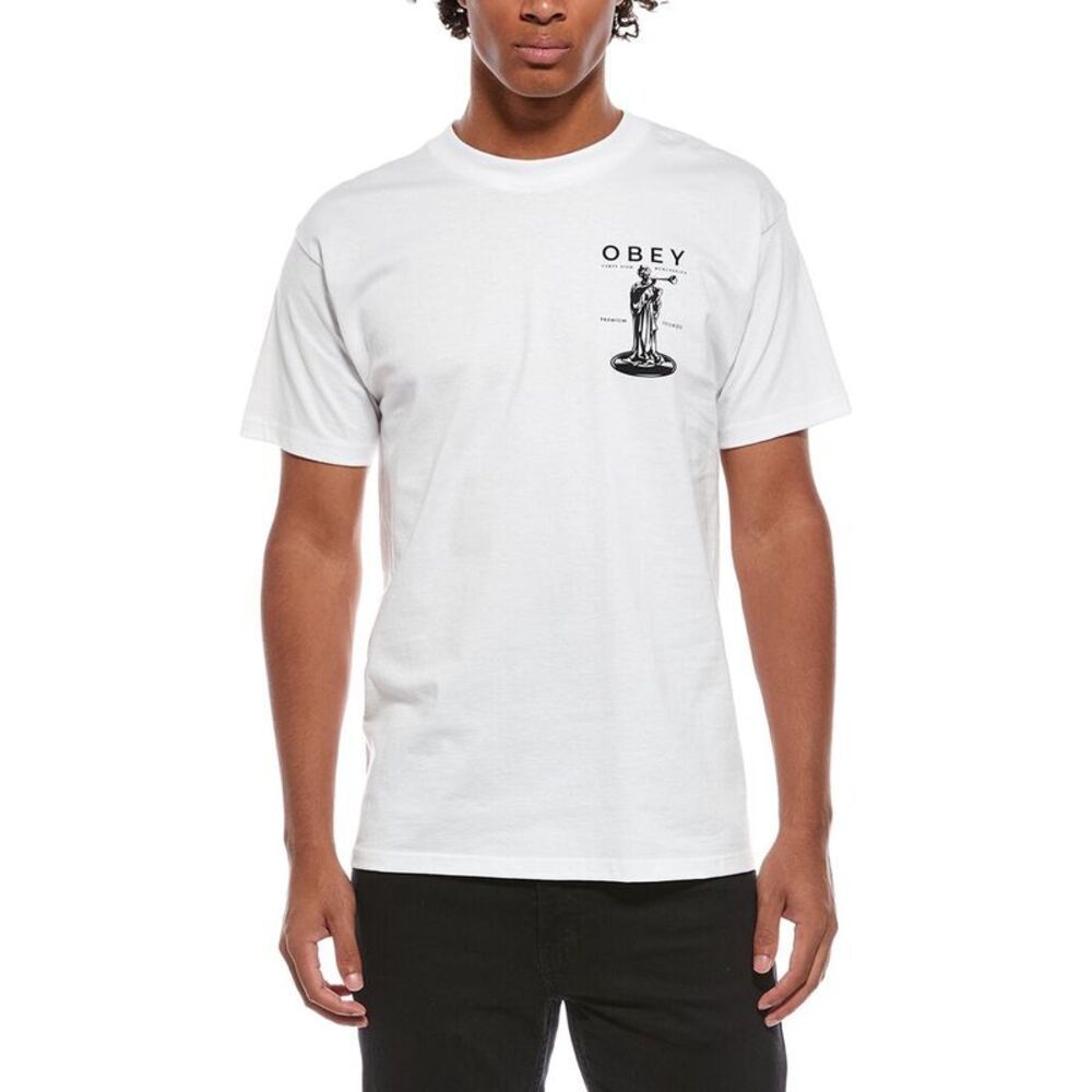 Obey Mens  T-Shirt, White